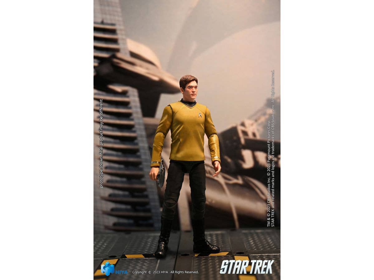 HIYA Toys Exquisite Mini Series 1/18 Scale STAR TREK 2009 Sulu | 6957534202643