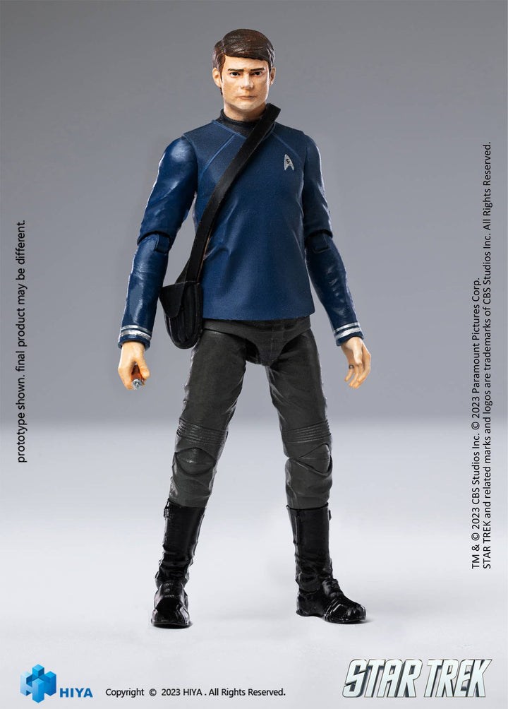 HIYA Toys Exquisite Mini Series 1/18 Scale STAR TREK 2009 McCoy Action Figure | 6957534202650