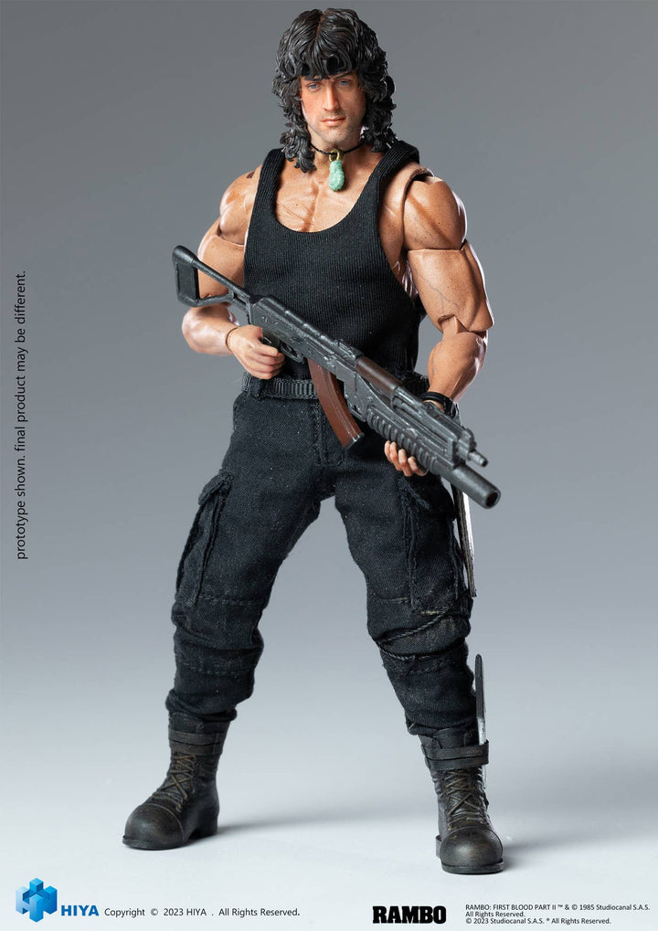 HIYA Toys Exquisite Super Series 1/12 Scale FIRST BLOOD Part III Rambo | 6957534202698