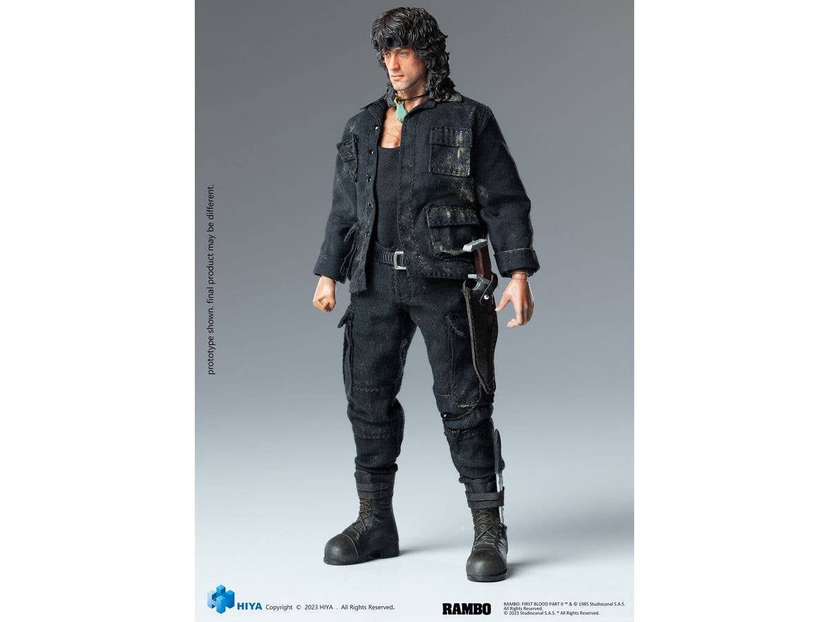HIYA Toys Exquisite Super Series 1/12 Scale FIRST BLOOD Part III Rambo | 6957534202698