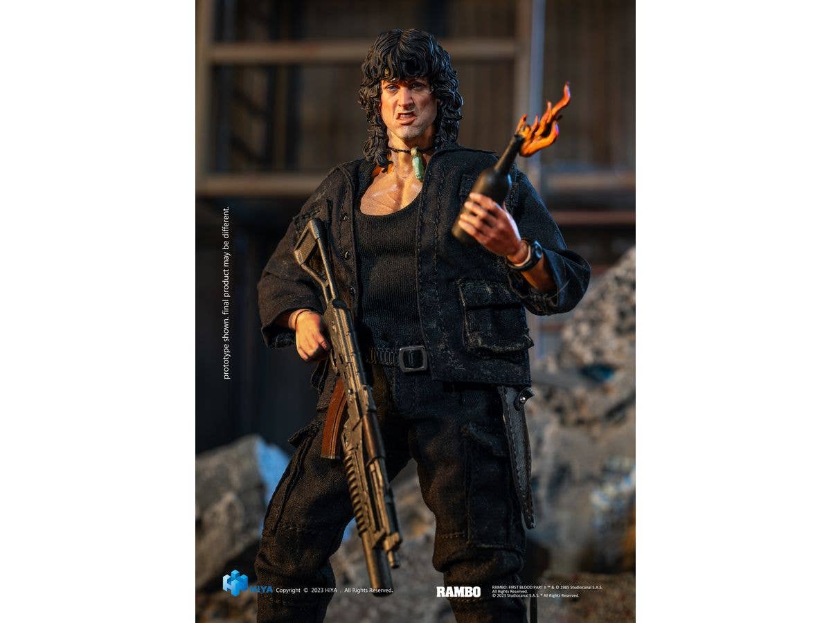 HIYA Toys Exquisite Super Series 1/12 Scale FIRST BLOOD Part III Rambo | 6957534202698