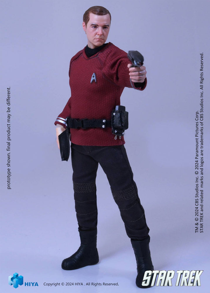 HIYA TOYS Exquisite Super Series 1/12 Scale STAR TREK 2009 Scotty | 6957534202827