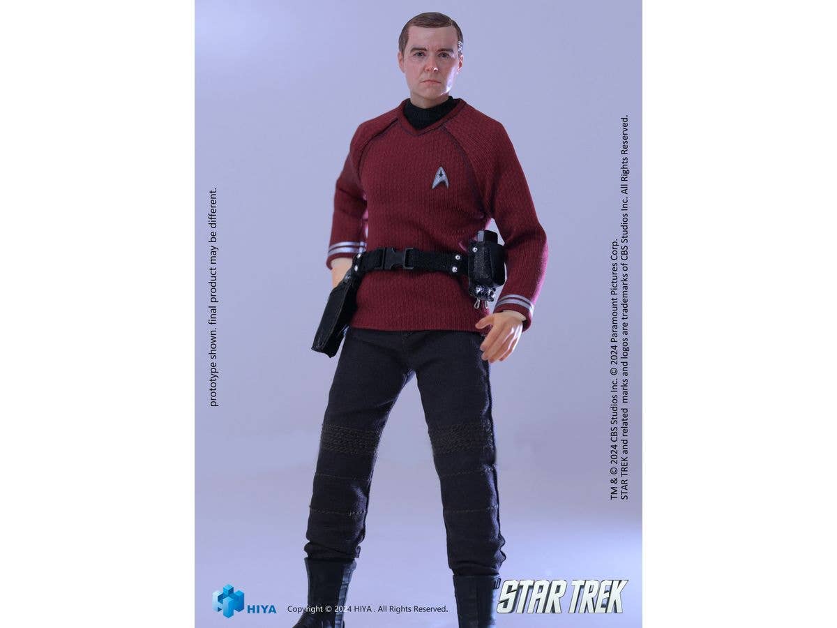 HIYA TOYS Exquisite Super Series 1/12 Scale STAR TREK 2009 Scotty | 6957534202827