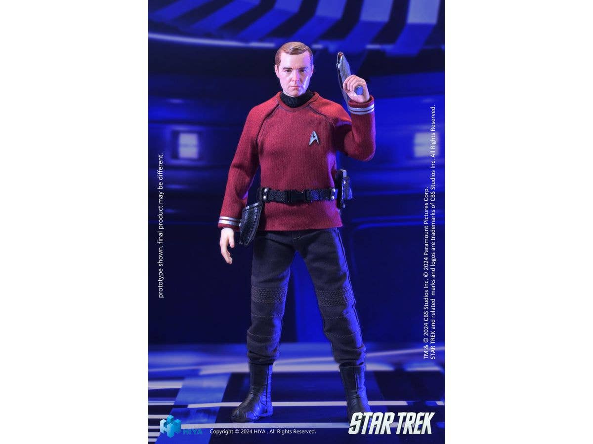 HIYA TOYS Exquisite Super Series 1/12 Scale STAR TREK 2009 Scotty | 6957534202827