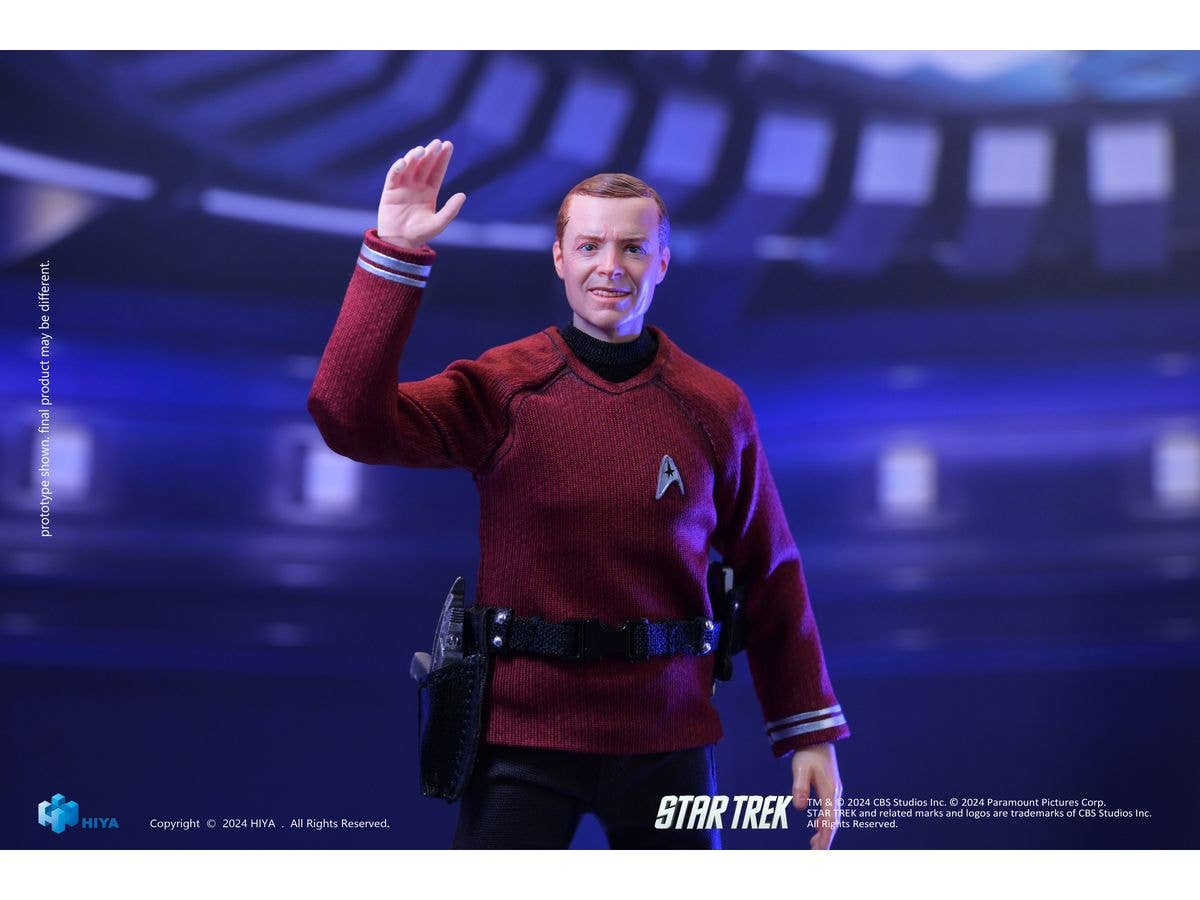 HIYA TOYS Exquisite Super Series 1/12 Scale STAR TREK 2009 Scotty | 6957534202827