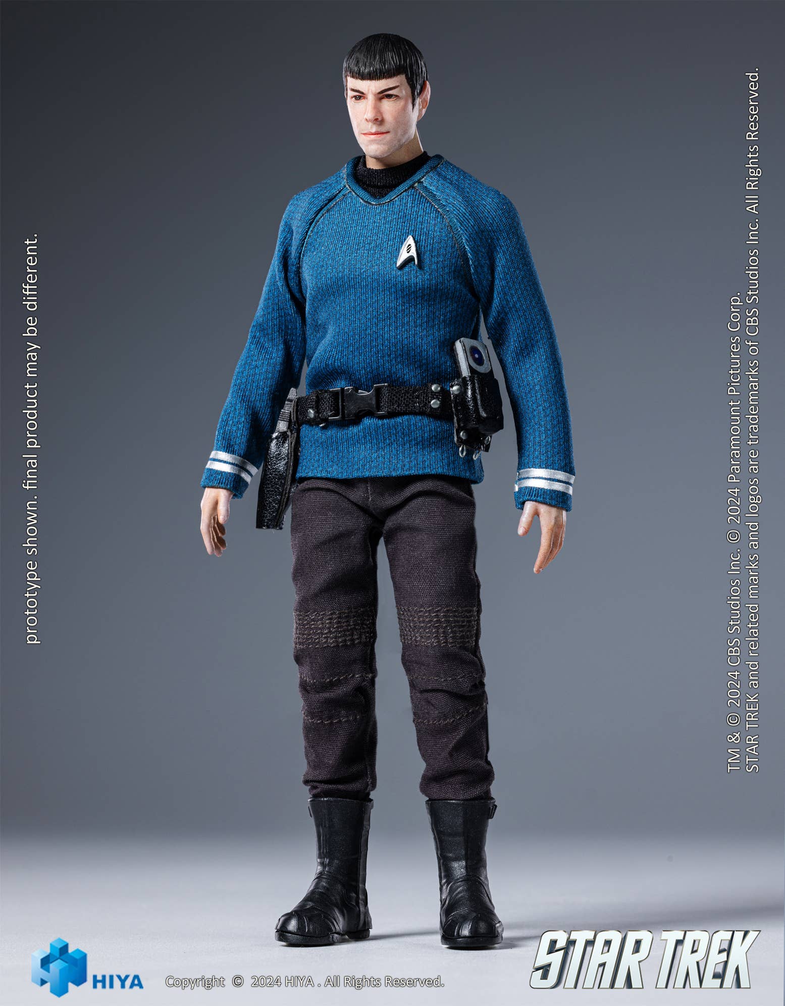 HIYA Toys Exquisite Super Series 1/12 Scale STAR TREK 2009 Spock | 6957534202841