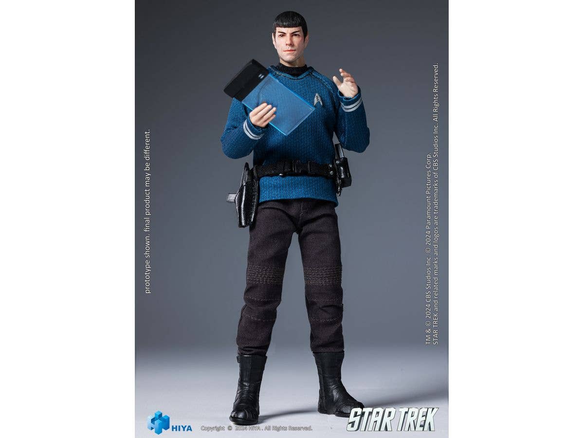 HIYA Toys Exquisite Super Series 1/12 Scale STAR TREK 2009 Spock | 6957534202841