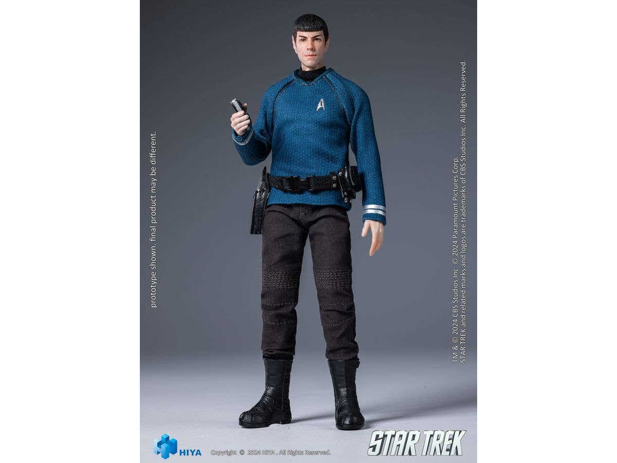 HIYA Toys Exquisite Super Series 1/12 Scale STAR TREK 2009 Spock | 6957534202841
