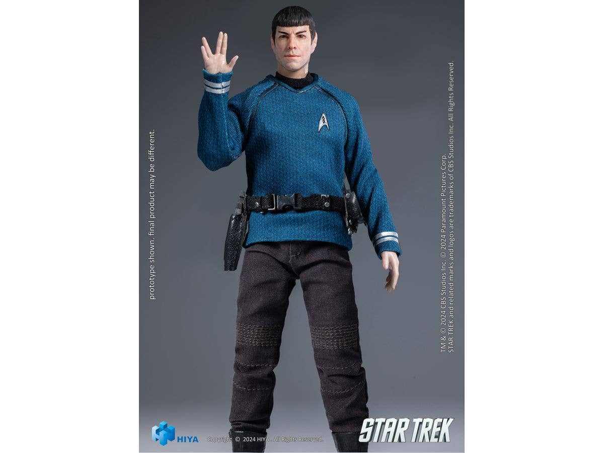 HIYA Toys Exquisite Super Series 1/12 Scale STAR TREK 2009 Spock | 6957534202841