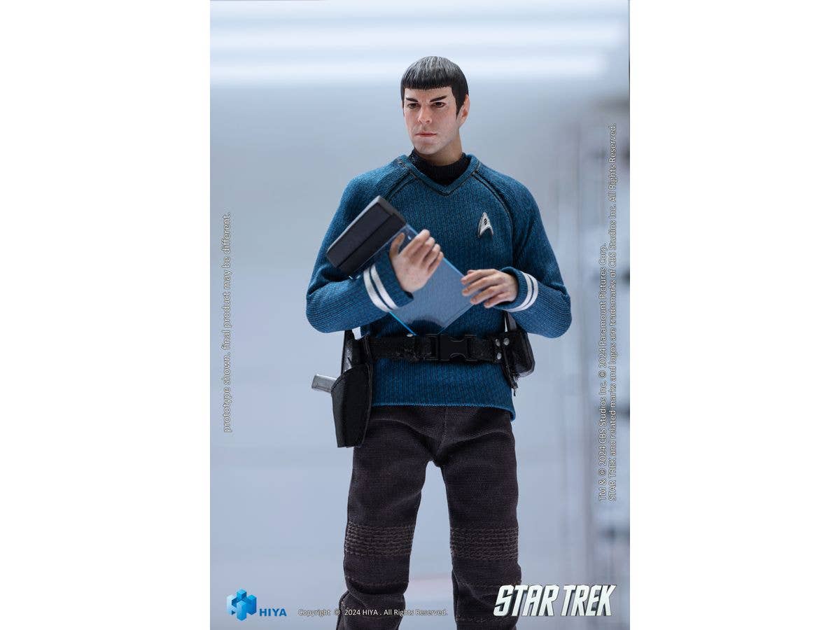 HIYA Toys Exquisite Super Series 1/12 Scale STAR TREK 2009 Spock | 6957534202841