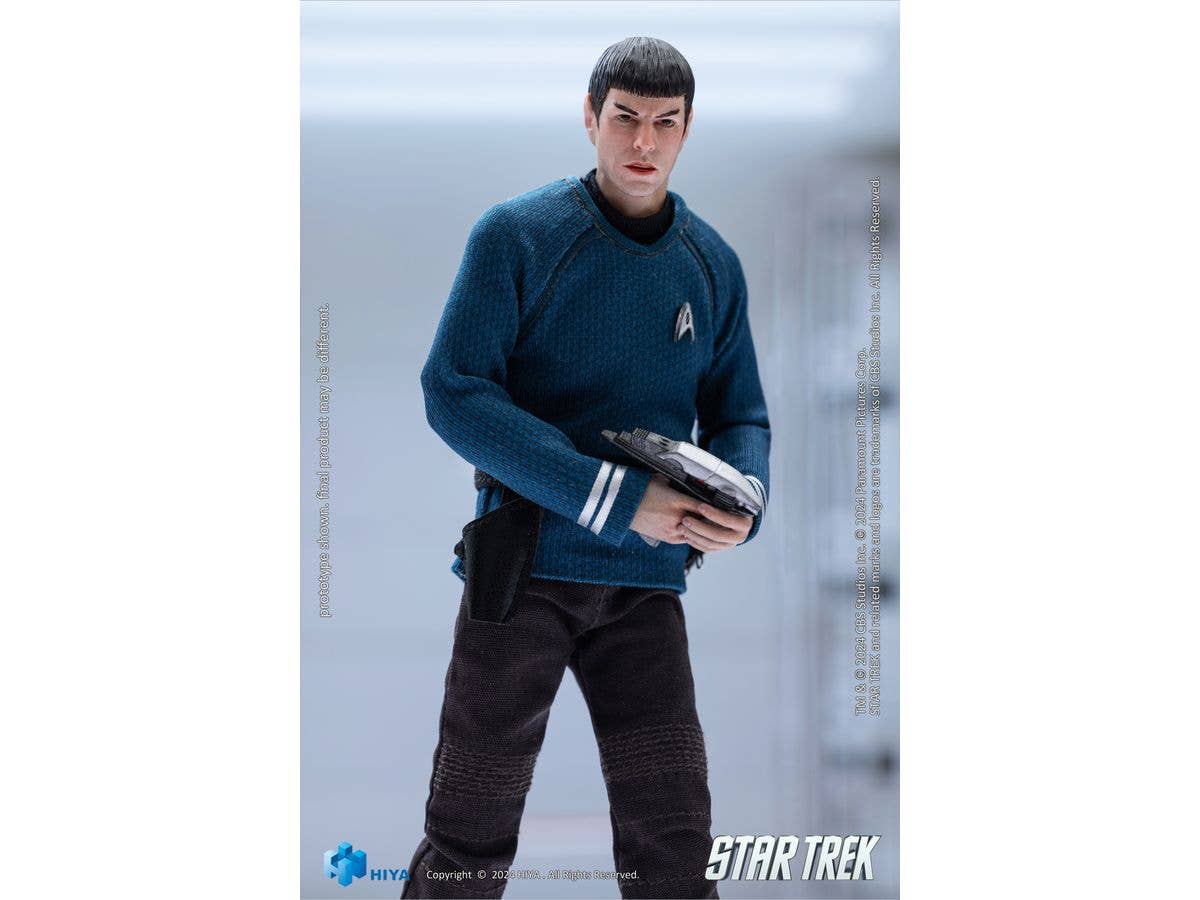 HIYA Toys Exquisite Super Series 1/12 Scale STAR TREK 2009 Spock | 6957534202841