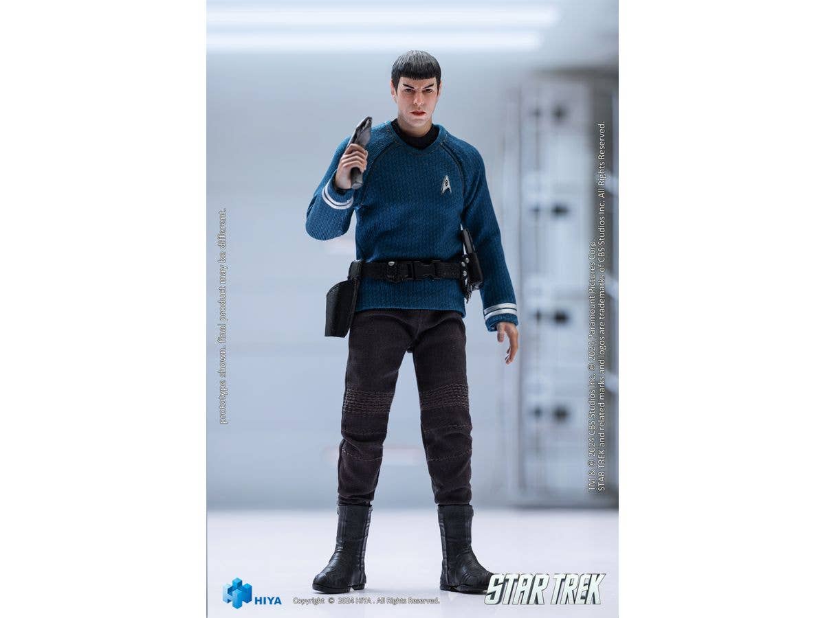 HIYA Toys Exquisite Super Series 1/12 Scale STAR TREK 2009 Spock | 6957534202841