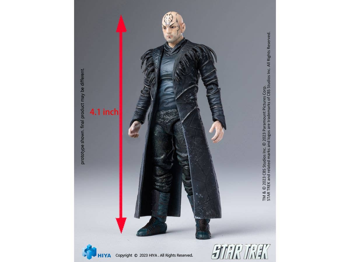 HIYA Toys Exquisite Mini Series 1/18 Scale STAR TREK 2009 Nero | 6957534202957