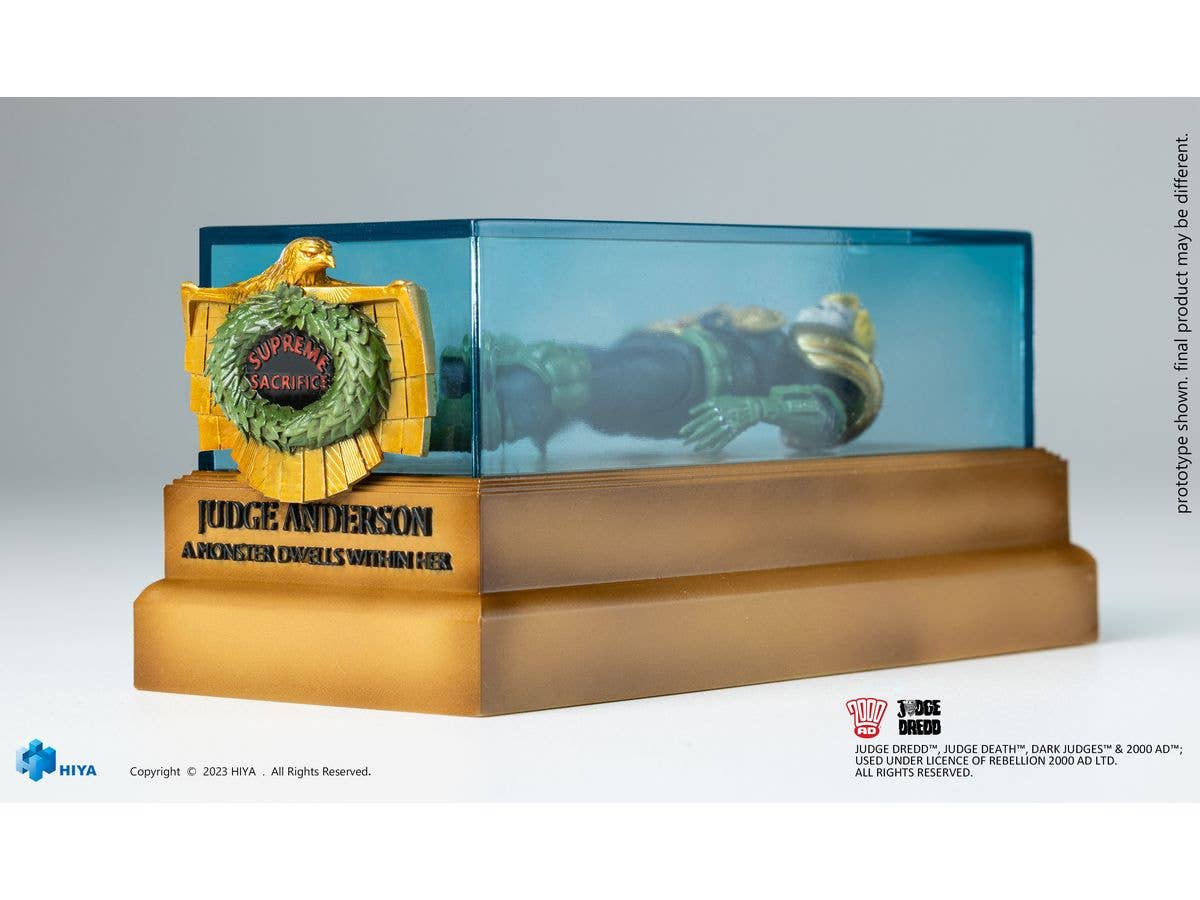 HIYA Toys Exquisite Mini Series JUDGE DREDD Hall of Heroes Judge Anderson | 6957534203169