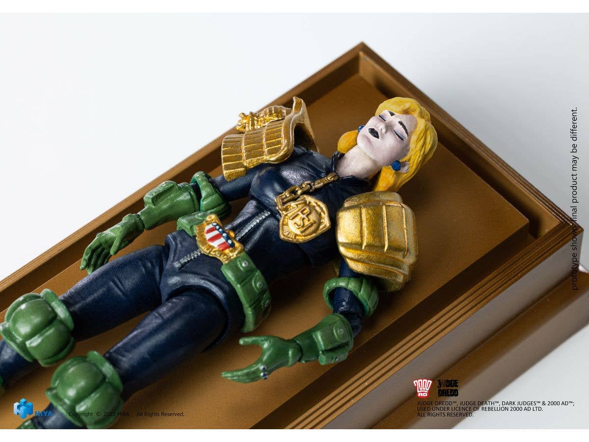 HIYA Toys Exquisite Mini Series JUDGE DREDD Hall of Heroes Judge Anderson | 6957534203169