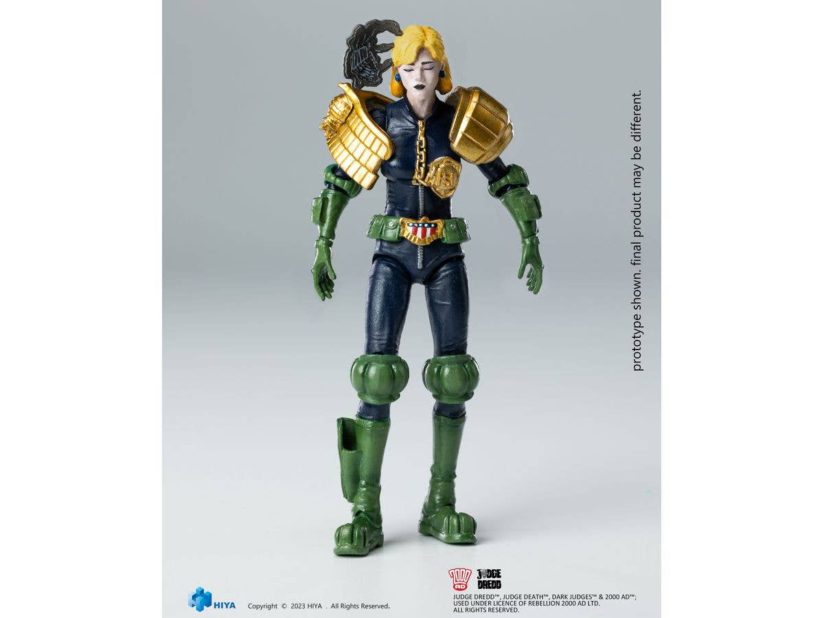 HIYA Toys Exquisite Mini Series JUDGE DREDD Hall of Heroes Judge Anderson | 6957534203169