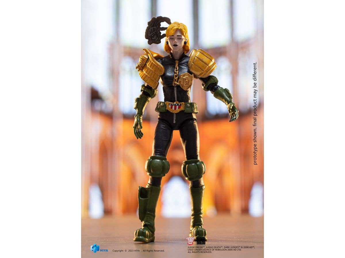 HIYA Toys Exquisite Mini Series JUDGE DREDD Hall of Heroes Judge Anderson | 6957534203169