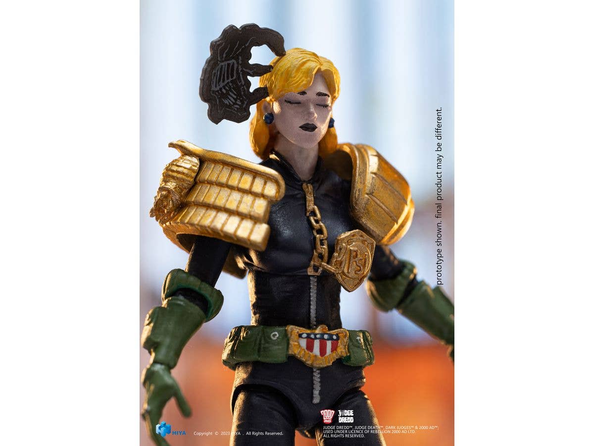 HIYA Toys Exquisite Mini Series JUDGE DREDD Hall of Heroes Judge Anderson | 6957534203169