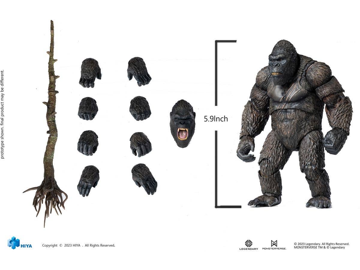 HIYA Toys Exquisite Basic Series None Scale Kong Skull Island Kong | 6957534203183