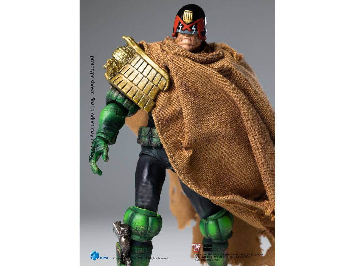 HIYA Toys Exquisite Mini Series 1/18 Scale JUDGE DREDD Cursed Earth Judge Dredd | 6957534203305