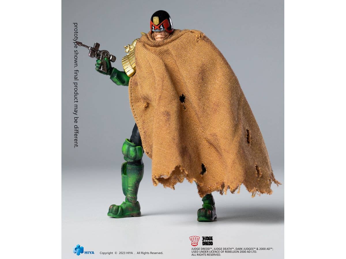 HIYA Toys Exquisite Mini Series 1/18 Scale JUDGE DREDD Cursed Earth Judge Dredd | 6957534203305