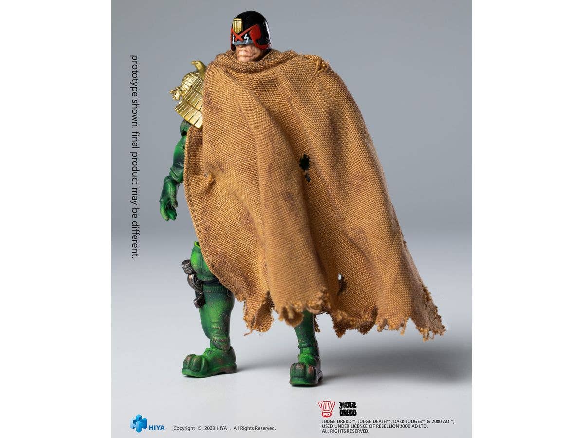 HIYA Toys Exquisite Mini Series 1/18 Scale JUDGE DREDD Cursed Earth Judge Dredd | 6957534203305