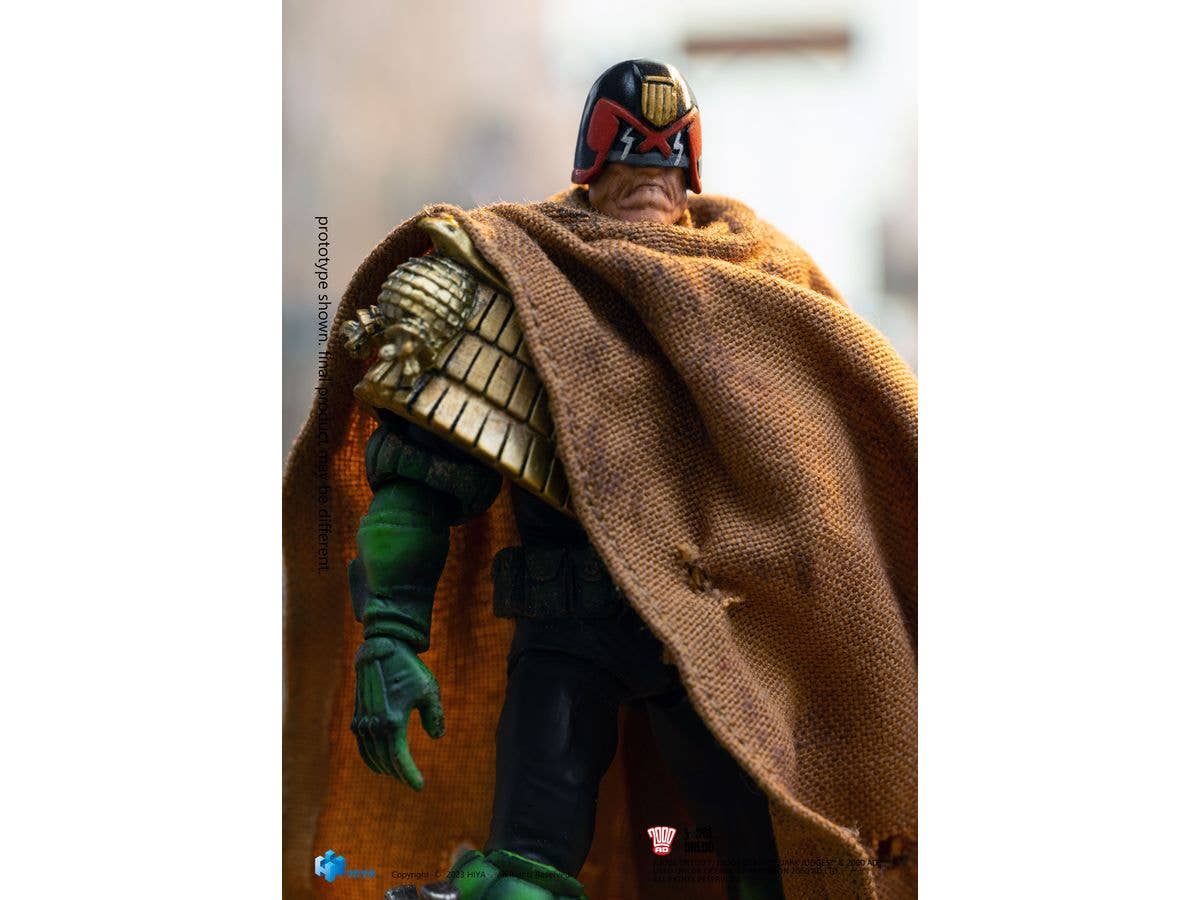 HIYA Toys Exquisite Mini Series 1/18 Scale JUDGE DREDD Cursed Earth Judge Dredd | 6957534203305