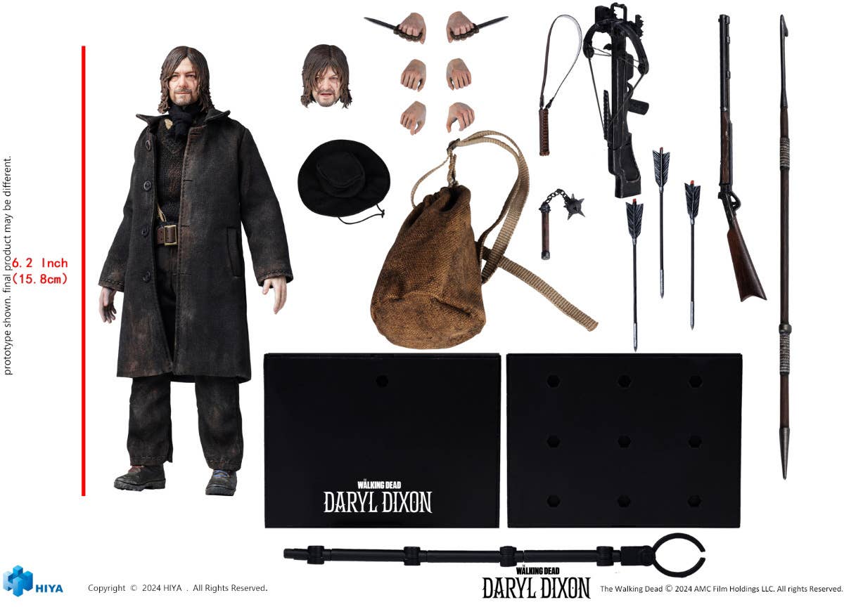 Exquisite Super Series 1/12 Scale THE WALKING DEAD: DARYL DIXON Daryl | 6957534203541