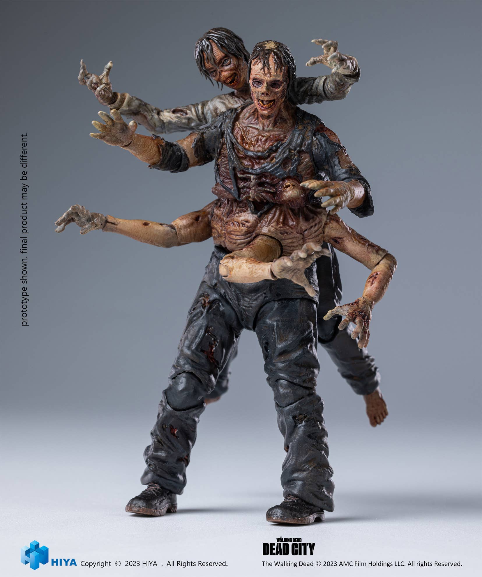 HIYA Toys Exquisite Mini Series 1/18 Scale The Walking Dead: Dead City Walker King | 6957534203558