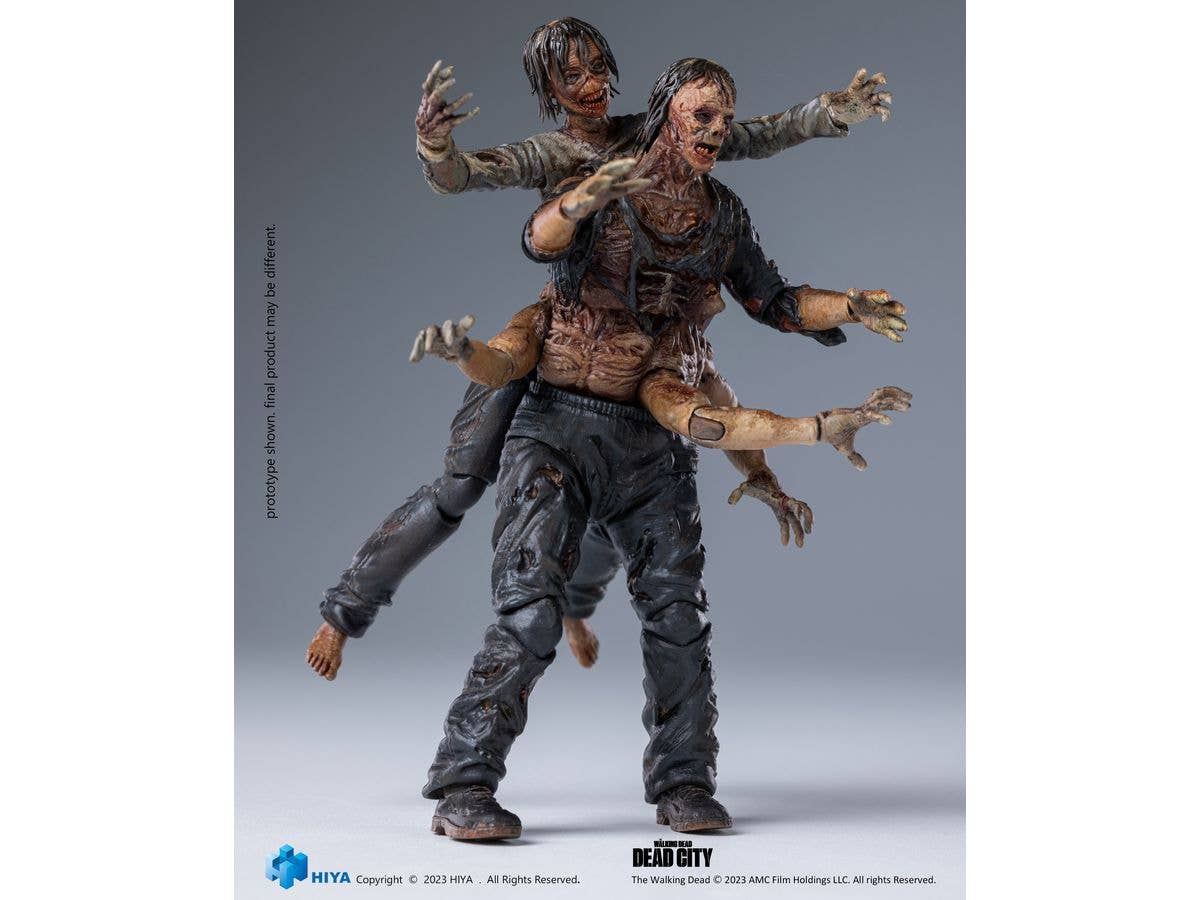 HIYA Toys Exquisite Mini Series 1/18 Scale The Walking Dead: Dead City Walker King | 6957534203558