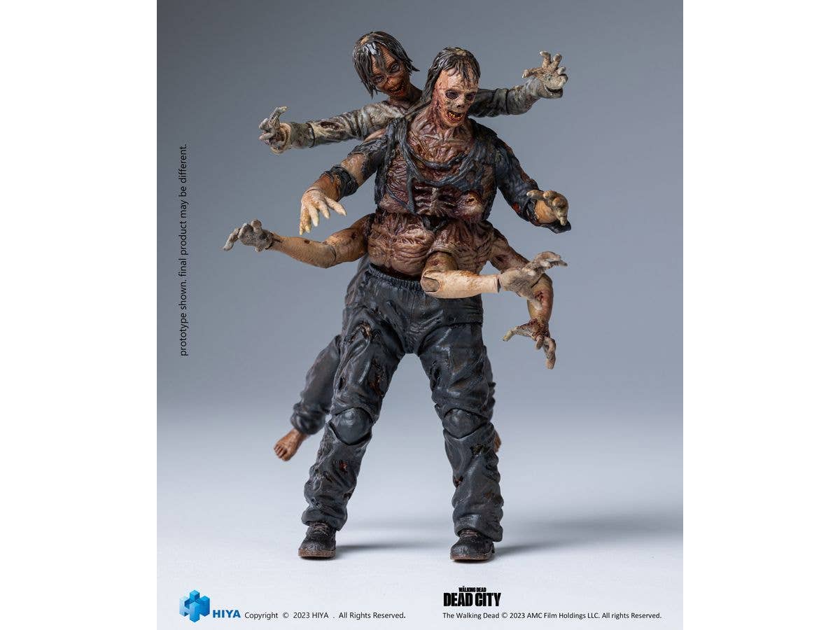 HIYA Toys Exquisite Mini Series 1/18 Scale The Walking Dead: Dead City Walker King | 6957534203558