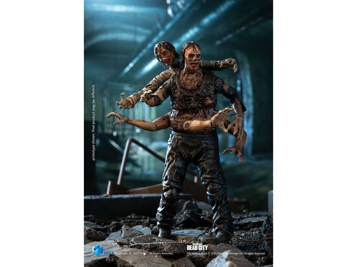 HIYA Toys Exquisite Mini Series 1/18 Scale The Walking Dead: Dead City Walker King | 6957534203558