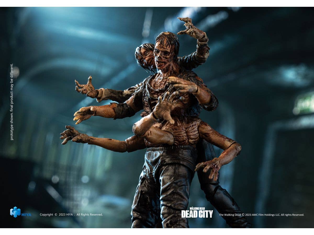 HIYA Toys Exquisite Mini Series 1/18 Scale The Walking Dead: Dead City Walker King | 6957534203558