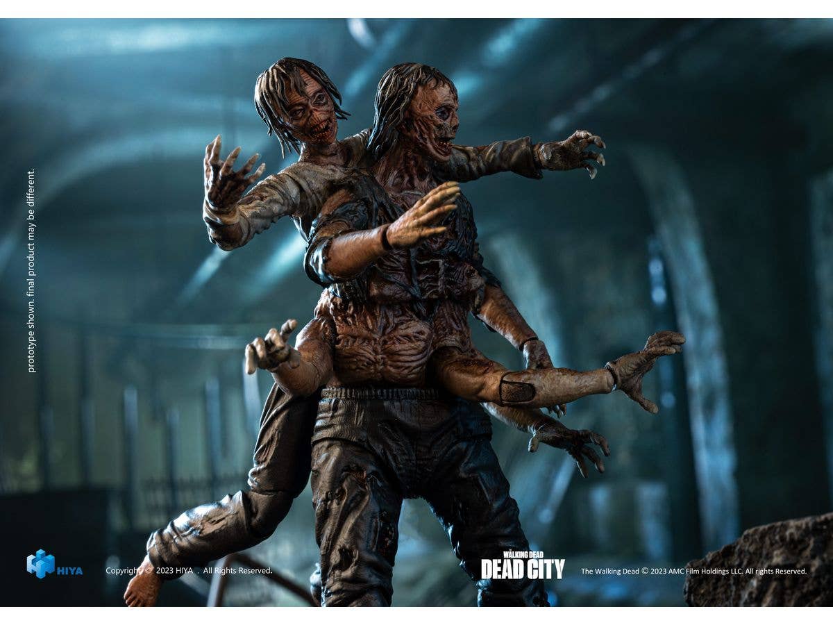 HIYA Toys Exquisite Mini Series 1/18 Scale The Walking Dead: Dead City Walker King | 6957534203558