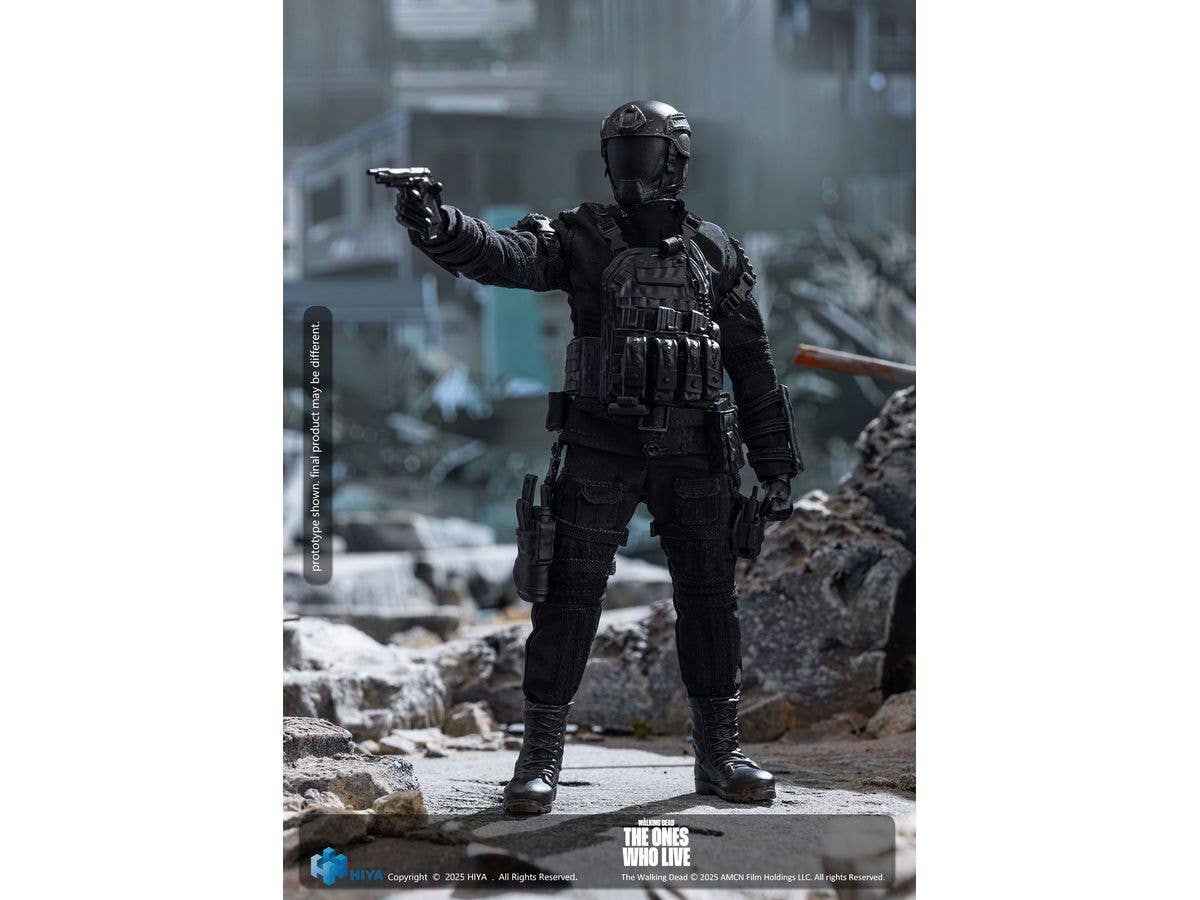 HIYA TOYS Exquisite Super 1/12 Scale 6 Inch The Walking Dead The Ones Who Lived Rick Action Figure | 6957534204296