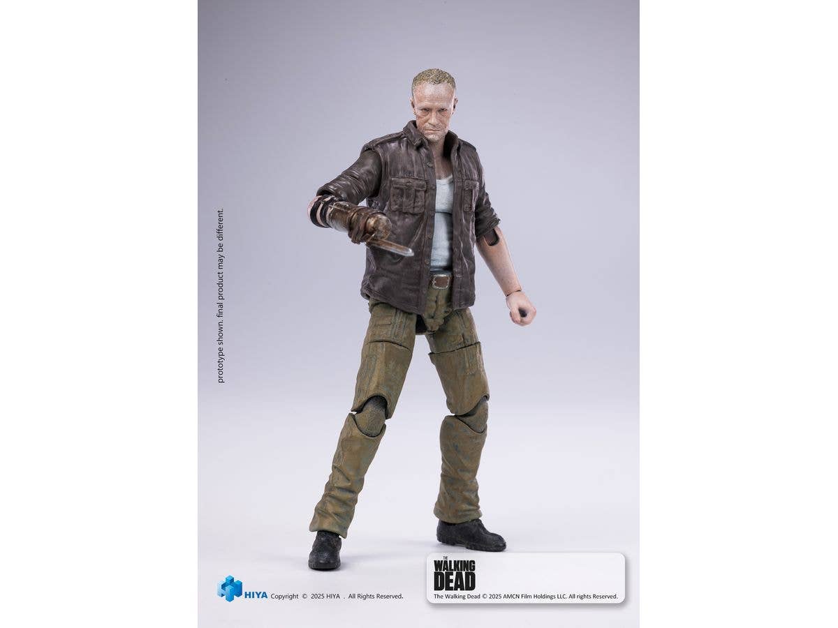 HIYA TOYS Exquisite Mini Series 1/18 Scale 4 Inch The Walking Dead Merle Action Figure | 6957534204692