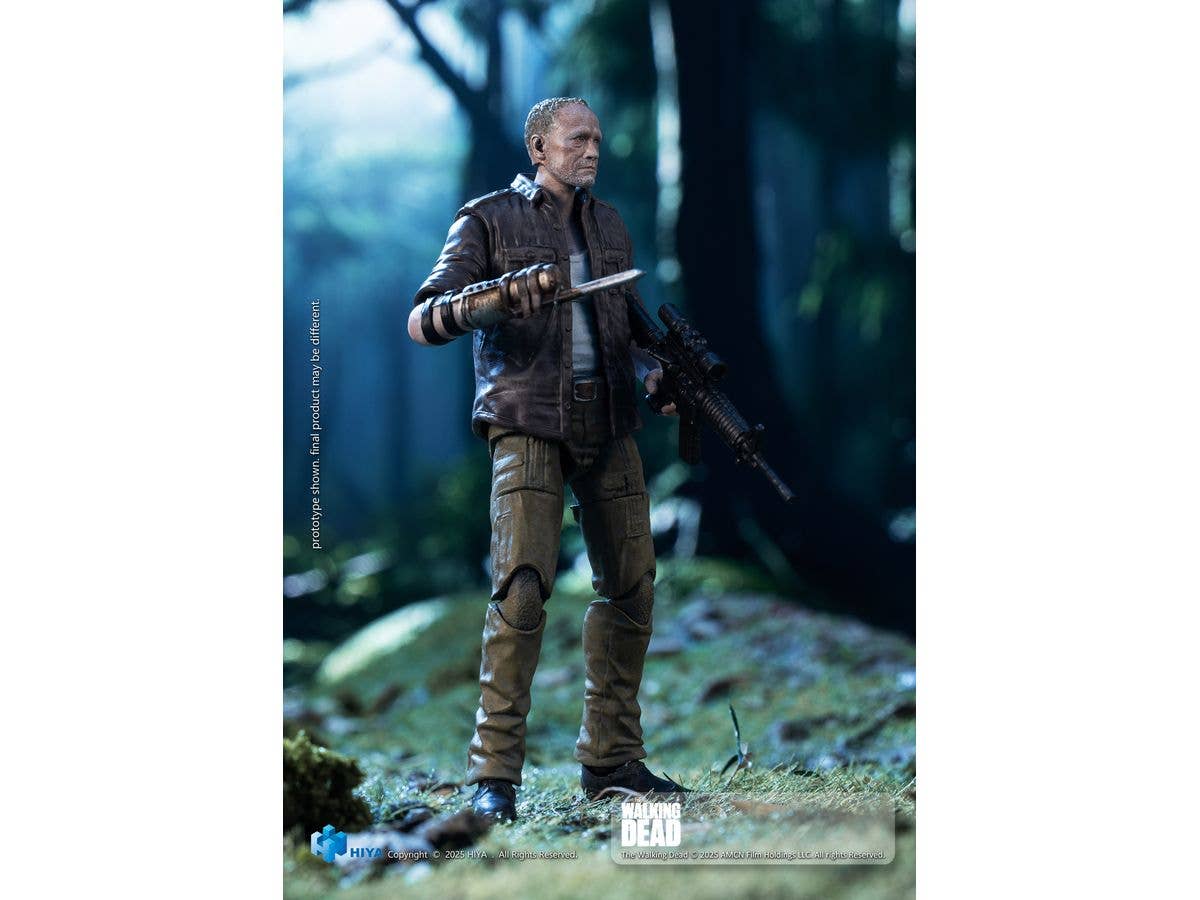 HIYA TOYS Exquisite Mini Series 1/18 Scale 4 Inch The Walking Dead Merle Action Figure | 6957534204692