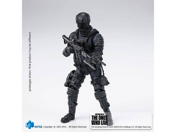HIYA TOYS Exquisite Mini Series 1/18 Scale 4 Inch The Walking Dead  The  Ones Who Lived CRM Soldier Action Figure | 6957534205286