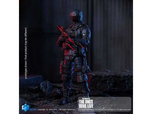 HIYA TOYS Exquisite Mini Series 1/18 Scale 4 Inch The Walking Dead  The  Ones Who Lived CRM Soldier Action Figure | 6957534205286