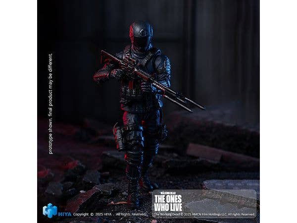 HIYA TOYS Exquisite Mini Series 1/18 Scale 4 Inch The Walking Dead  The  Ones Who Lived CRM Soldier Action Figure | 6957534205286