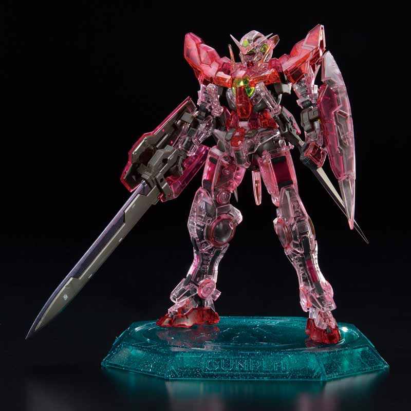 P-Bandai RG 1/144 The Gundam Base Limited Gundam Exia [Trans-Am Clear]