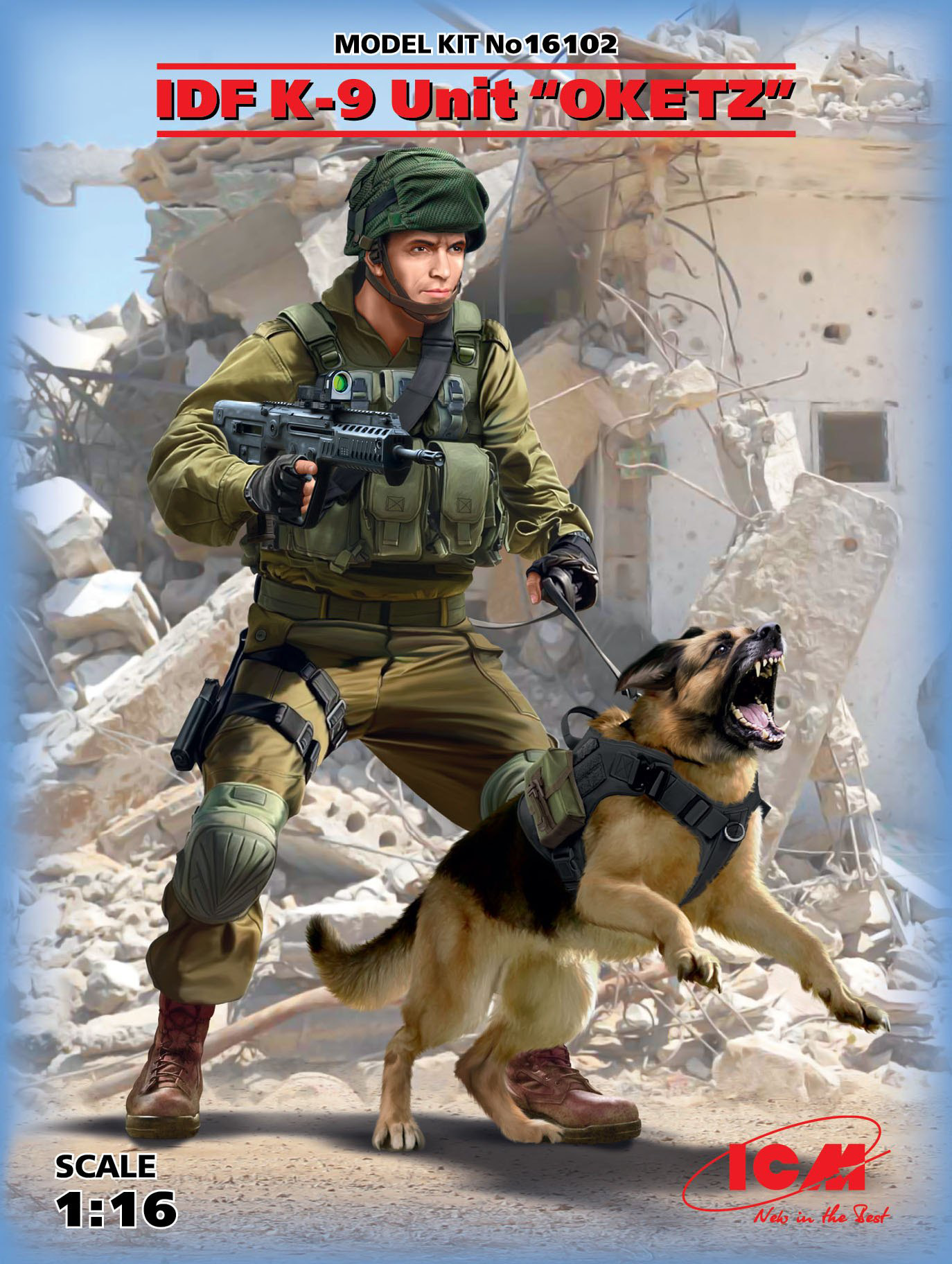 ICM 1/16 IDF K-9 Unitz 'OKETZ' (100% new molds) | 4823044405343