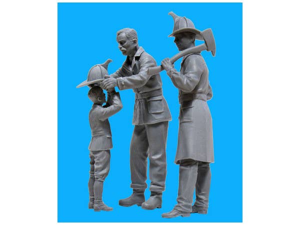 ICM 1/24 American Firemen (1910s) (3 figures) | 4823044404681