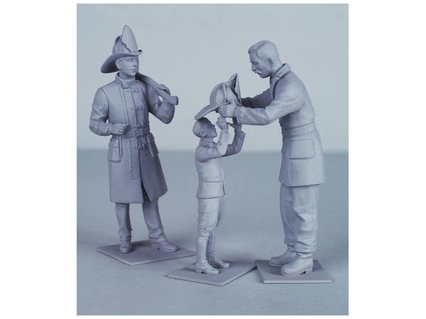 ICM 1/24 American Firemen (1910s) (3 figures) | 4823044404681