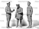 ICM 1/24 WWII German Staff Personnel (100% new molds), Figure