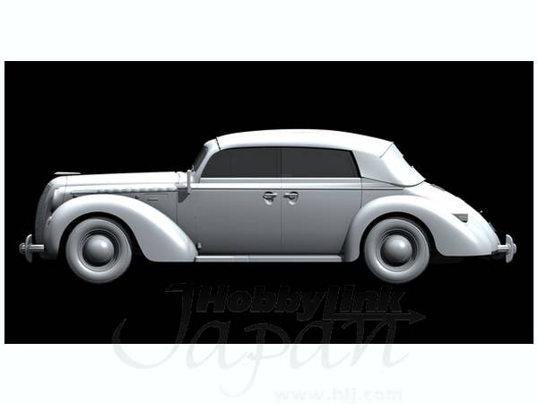 ICM 1/24 Admiral Cabriolet  Soft Top, WWII German Passenger Car | 4823044402885