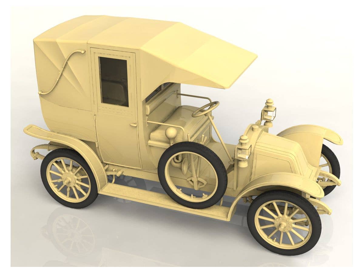 ICM 1/24 Type AG 1910 Paris Taxi (100% new molds) | 4823044406050