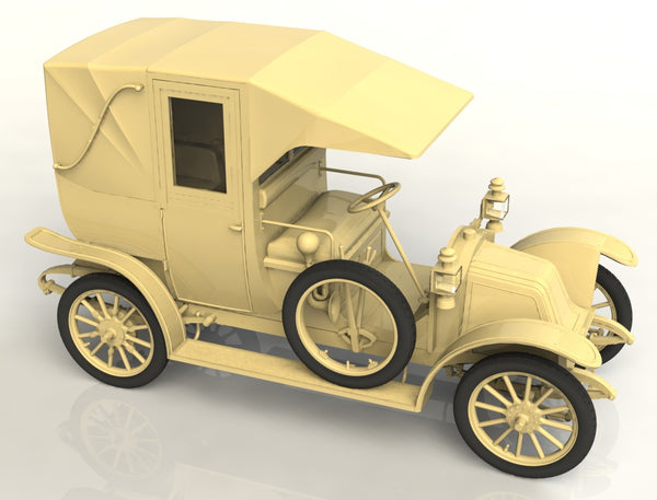 ICM 1/24 Type AG 1910 Paris Taxi (100% new molds)