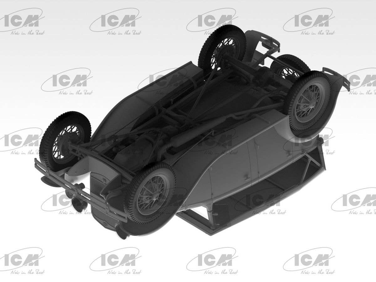 ICM 1/24 Model A Standard Phaeton Soft Top (1930s), American Passenger Car (100% new molds) | 4823044409624