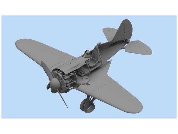 ICM 1/32 I-16 type 24, WWII Soviet Fighter | 4823044404469